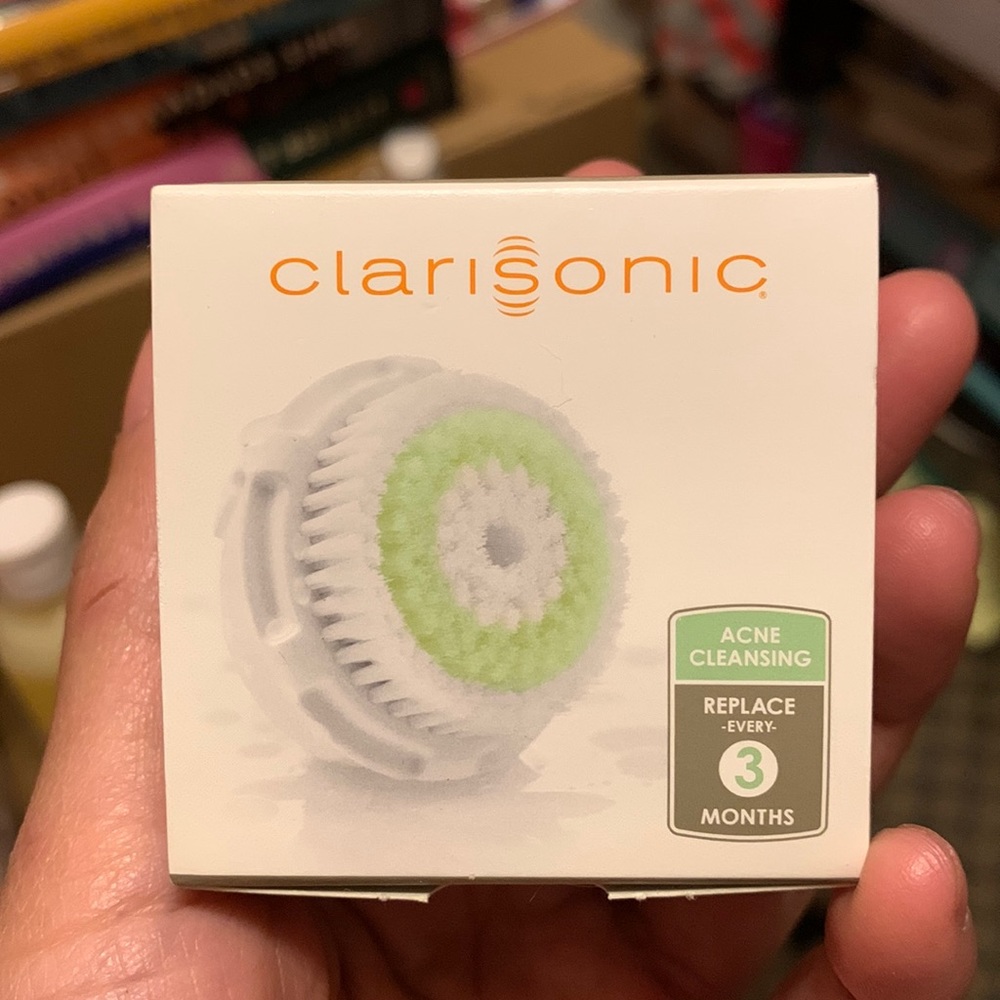 Clarisonic Acne Cleansing Replacement Brush Head, New in Box